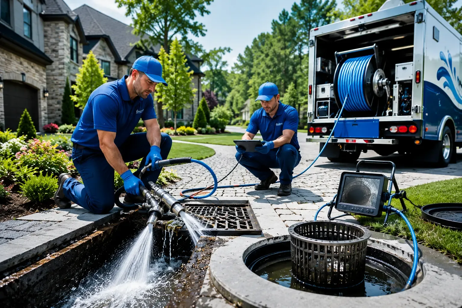 Local outdoor drain cleaning professionals in Glocester, RI