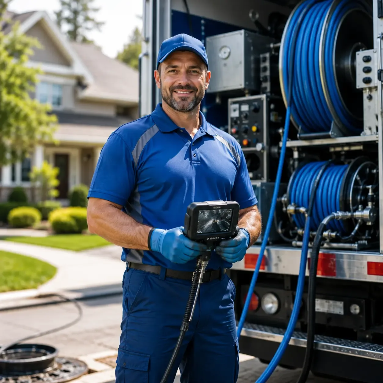 Local outdoor drain cleaning specialists in Glocester, RI